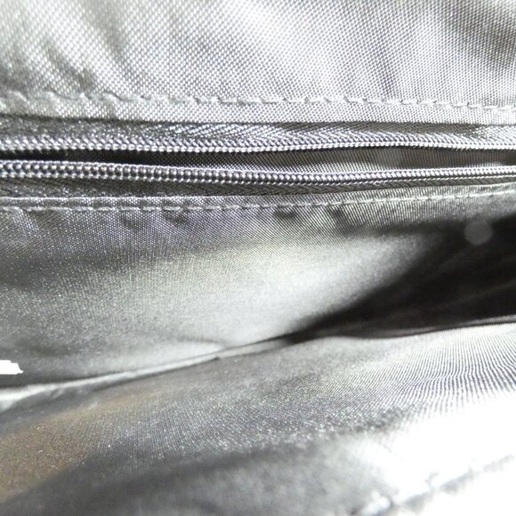 Sanrio Hello Kitty Clutch Black Faux Leather Purse Bag Snap Pouch Embossed - Picture 4 of 8